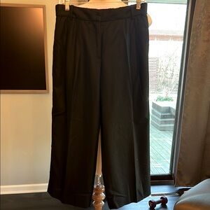 Women's Black Wide-Leg Culottes by J Crew